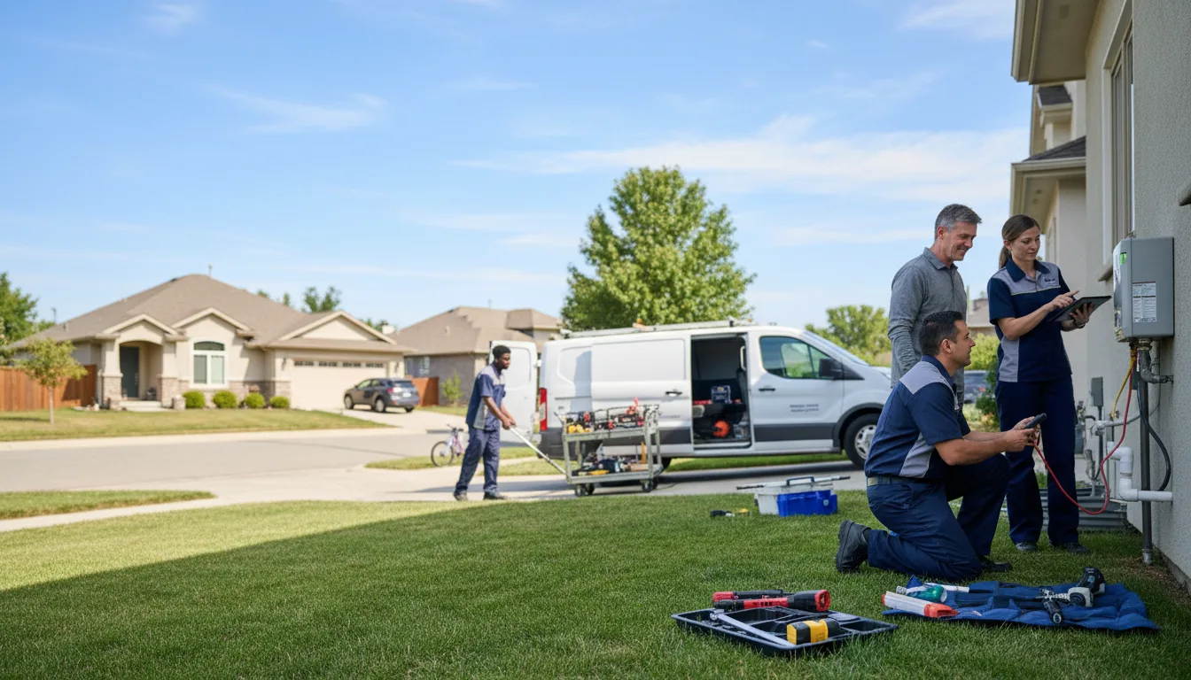 Tankless water heater service in Moriarty, NM